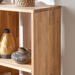 Ars Natura Étagère GrapWOOD VII - Chêne massif -Meubles de salle à manger Soldes Magasin regal grapwood i eiche massiv 4250944
