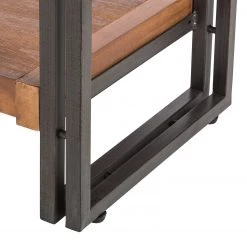 Ars manufacti Étagère Manchester IV - Acacia massif / Métal -Meubles de salle à manger Soldes Magasin regal manchester iv akazie massiv metall 4877388