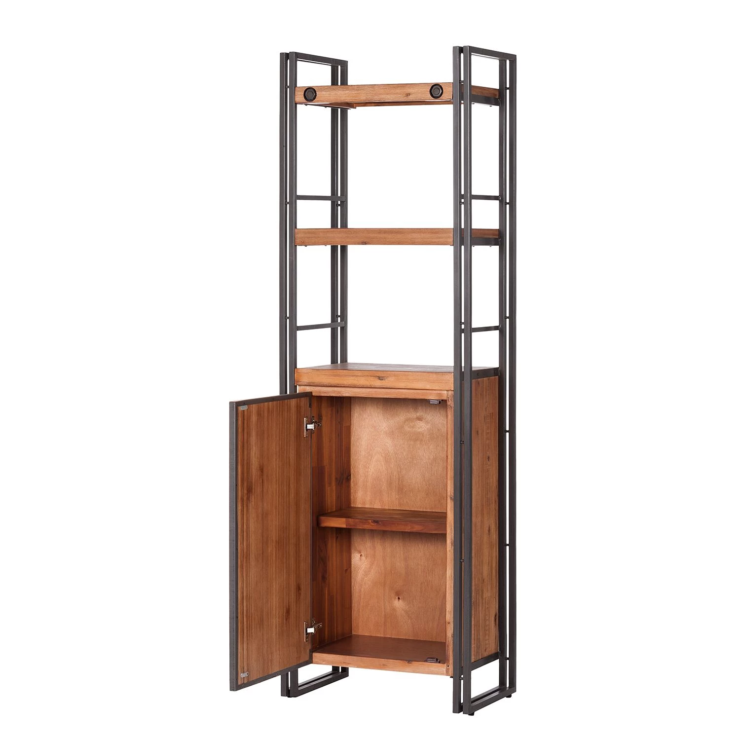 Ars manufacti Étagère Manchester - Acacia massif / Métal 5 Ars manufacti Étagère Manchester - Acacia massif / Métal – Image 5