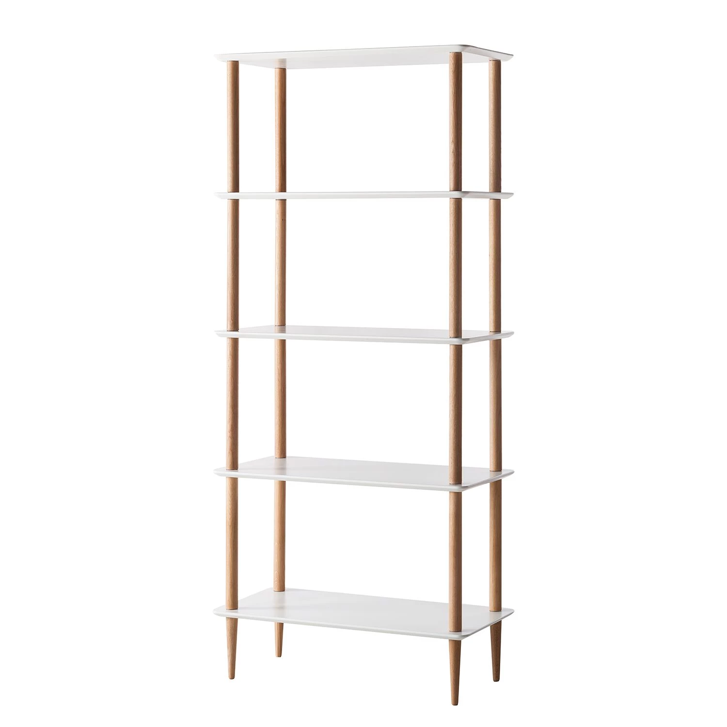 Mørteens Étagère Opalanka - Partiellement en chêne massif - Blanc / Chêne 1 Mørteens Étagère Opalanka - Partiellement en chêne massif - Blanc / Chêne