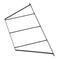 Mørteens Étagère Oxbow II - Paulownia massif / Métal - Paulownia Noir -Meubles de salle à manger Soldes Magasin regal oxbow ii paulownia massiv metall paulownia schwarz 5033732