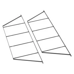 Mørteens Étagère Oxbow II - Paulownia massif / Métal - Paulownia Noir -Meubles de salle à manger Soldes Magasin regal oxbow ii paulownia massiv metall paulownia schwarz 5033744