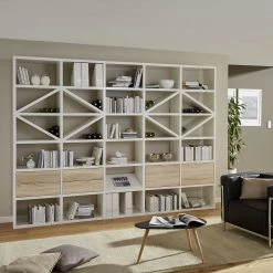 Fredriks Étagère Concept I - Blanc -Meubles de salle à manger Soldes Magasin regal rodos i weiss 1890330