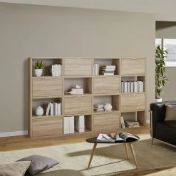 Fredriks Etagère Rodos II - Imitation chêne -Meubles de salle à manger Soldes Magasin regal rodos ii eiche dekor 1890366