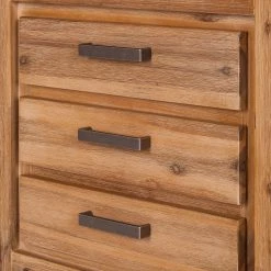 Ars Natura Étagère Toumanar - Partiellement en acacia massif - Acacia sable -Meubles de salle à manger Soldes Magasin regal toumanar akazie teilmassiv akazie sand 3627333