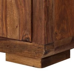 Ars Natura Étagère à portes coulissantes Trangle - Sheesham massif -Meubles de salle à manger Soldes Magasin schiebetuerenregal trangle sheesham massiv 702726