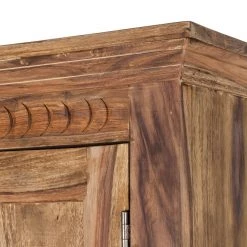 Wolf-Möbel Armoire Bombay II - Sheesham massif -Meubles de salle à manger Soldes Magasin schrank bombay sheesham massiv natur 1380615