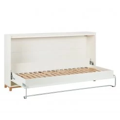 Mørteens Lit escamotable Lindholm - 90 x 200cm - Sans matelas -Meubles de salle à manger Soldes Magasin schrankbett laremas buche weiss 3701665