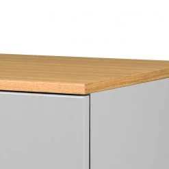 Tenzo Commode Dot III - Gris -Meubles de salle à manger Soldes Magasin sideboard dot iii eiche teilmassiv grau 5007868