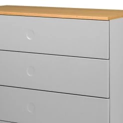 Tenzo Commode Dot III - Gris -Meubles de salle à manger Soldes Magasin sideboard dot iii eiche teilmassiv grau 5007872