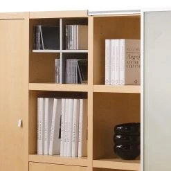 Loftscape Buffet Emporior I - Imitation érable -Meubles de salle à manger Soldes Magasin sideboard emporior i ahorn dekor glasschiebetuer satiniert 1554550