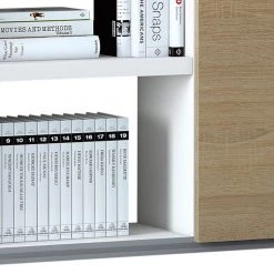 Loftscape Buffet Emporior III.A - Imitation chêne / Blanc -Meubles de salle à manger Soldes Magasin sideboard emporior iii a eiche dekor weiss 1556030