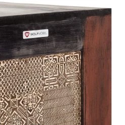 Wolf-Möbel Buffet Goa II - Partiellement en manguier et acacia massifs -Meubles de salle à manger Soldes Magasin sideboard goa mehrfarbig 1559538