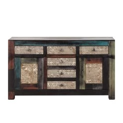 Wolf-Möbel Buffet Goa II - Partiellement en manguier et acacia massifs -Meubles de salle à manger Soldes Magasin sideboard goa mehrfarbig 1559562