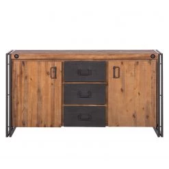 Ars manufacti Buffet Manchester II - Acacia massif / Métal -Meubles de salle à manger Soldes Magasin sideboard manchester ii akazie massiv metall 4876184