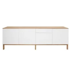 Tenzo Buffet Patch IV - Partiellement en chêne massif - Blanc 5 Tenzo Buffet Patch IV - Partiellement en chêne massif - Blanc -Meubles de salle à manger Soldes Magasin sideboard patch iv eiche teilmassiv weiss 1557346