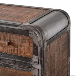 Ars manufacti Buffet Wharton I - Partiellement en acacia massif / Acier 21 Ars manufacti Buffet Wharton I - Partiellement en acacia massif / Acier -Meubles de salle à manger Soldes Magasin sideboard wharton i mango teilmassiv stahl 5212024