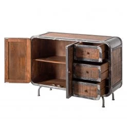 Ars manufacti Buffet Wharton I - Partiellement en acacia massif / Acier 20 Ars manufacti Buffet Wharton I - Partiellement en acacia massif / Acier -Meubles de salle à manger Soldes Magasin sideboard wharton i mango teilmassiv stahl 5212048