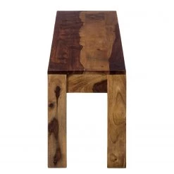 Ars Natura Banc Andaman II - Sheesham massif - Largeur : 140 cm -Meubles de salle à manger Soldes Magasin sitzbank andaman sheesham massiv sheesham honig dunkel 140 cm 4907316