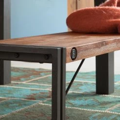 Ars manufacti dummy - 145 x 35 cm -Meubles de salle à manger Soldes Magasin sitzbank manchester akazie massiv metall 4873844