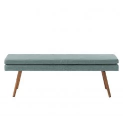 Mørteens Banquette Nicholas - Gris menthe -Meubles de salle à manger Soldes Magasin sitzbank nicholas webstoff eiche massiv mintgrau 5062744