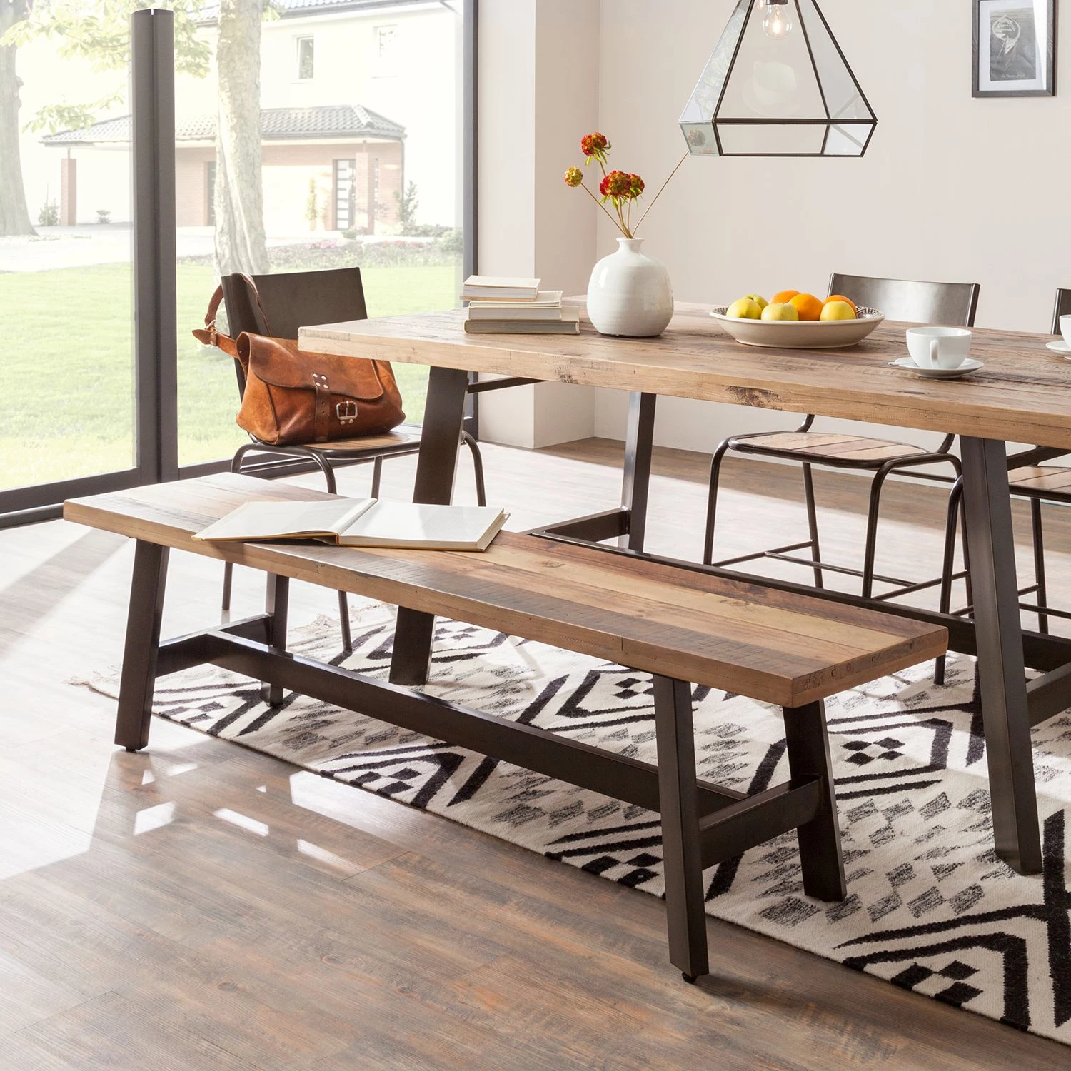 Ars manufacti Banc Tamati - Largeur : 190 cm 2 Ars manufacti Banc Tamati - Largeur : 190 cm – Image 2