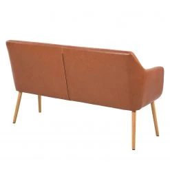 Mørteens Banquette Nicholas I - Marron vintage -Meubles de salle à manger Soldes Magasin sofabank nicholas i kunstleder vintage braun 3691453