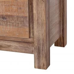 Red Living Vitrine Akhatar - Acacia multicolore / Cendré -Meubles de salle à manger Soldes Magasin standvitrine akhatar akazie multicolor smoked 3627685