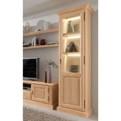 Ridgevalley Vitrine Breddin - Sans éclairage 12 Ridgevalley Vitrine Breddin - Sans éclairage -Meubles de salle à manger Soldes Magasin standvitrine rechtsanschlag pinie massiv 454949