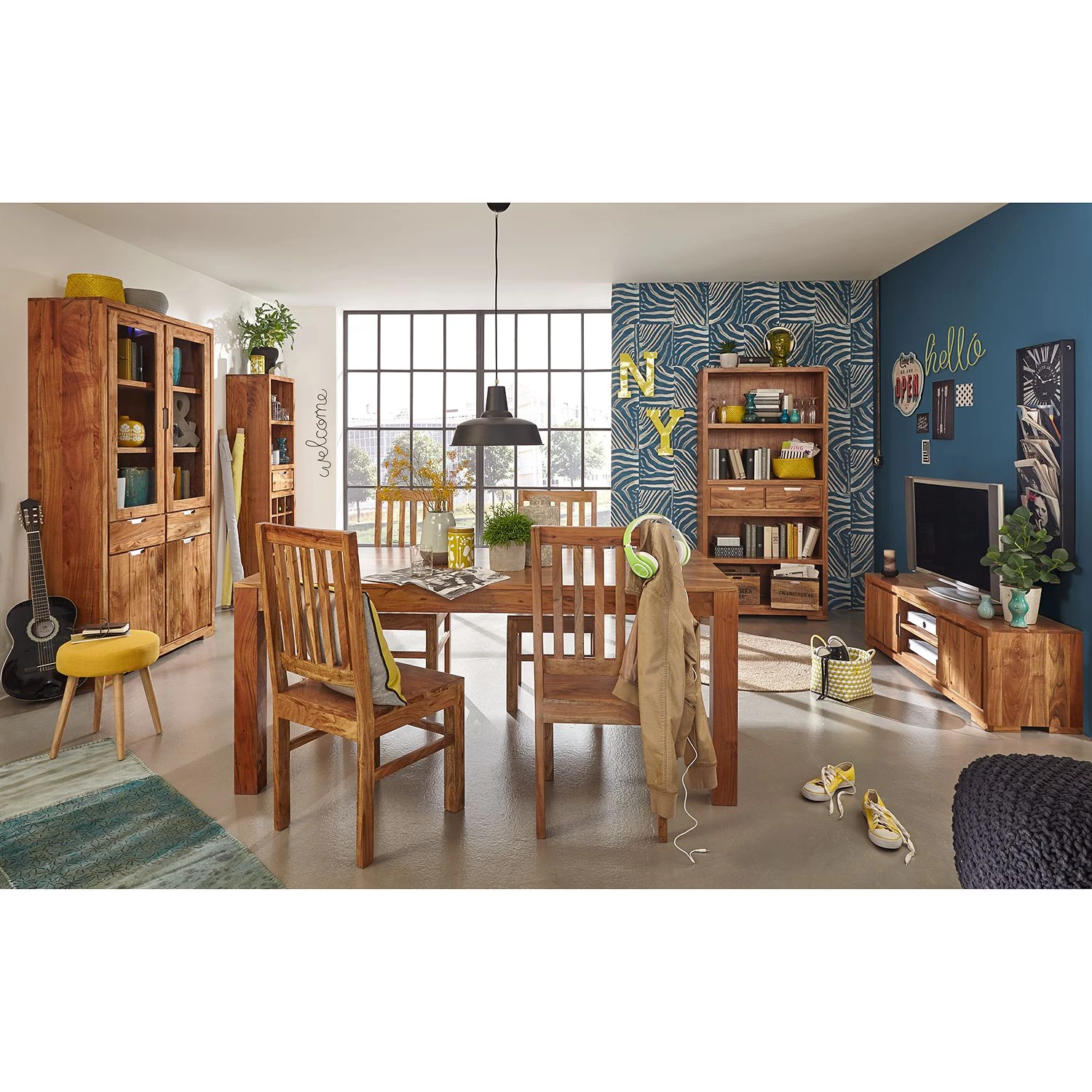 Wolf-Möbel Chaises Vision (lot de 2) - Acacia massif 3 Wolf-Möbel Chaises Vision (lot de 2) - Acacia massif – Image 3