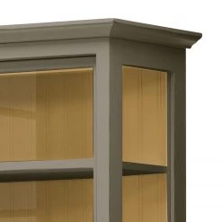 Maison Belfort Vitrine Azjana - Granite / Pin crème -Meubles de salle à manger Soldes Magasin vitrinenschrank azjana pinie teilmassiv granit pinie creme 3393289