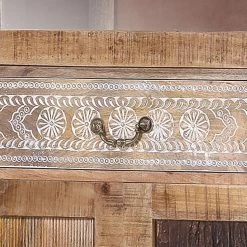 Ars manufacti Vitrine Curenna - Manguier partiellement massif - Manguier / Marron 6 Ars manufacti Vitrine Curenna - Manguier partiellement massif - Manguier / Marron -Meubles de salle à manger Soldes Magasin vitrinenschrank curenna mango teilmassiv 4419384