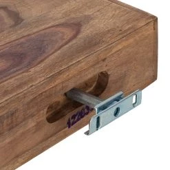 Wolf-Möbel Étagère murale Yoga - Sheesham massif -Meubles de salle à manger Soldes Magasin wandboard kerala sheesham massiv natur 370261