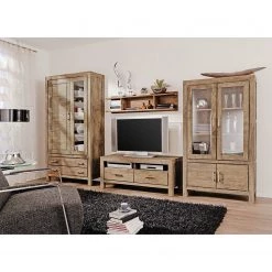 Wolf-Möbel Étagère murale Yoga - Sheesham massif -Meubles de salle à manger Soldes Magasin wandboard yoga sheesham massiv natur 5000708