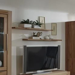 Ars Natura Etagère murale Pia - Chêne sauvage massif huilé 10 Ars Natura Etagère murale Pia - Chêne sauvage massif huilé -Meubles de salle à manger Soldes Magasin wandregal pia wildeiche massiv geoelt 302710