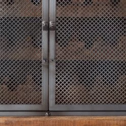 Ars manufacti Armoire à vin Hunter - Manguier massif / Métal - Manguier / Gris bleu 16 Ars manufacti Armoire à vin Hunter - Manguier massif / Métal - Manguier / Gris bleu -Meubles de salle à manger Soldes Magasin weinschrank hunter mango massiv metall mango blaugrau 4845752