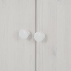 Maison Belfort Étagère murale Lillehammer III - Pin blanc / Pin couleur miel -Meubles de salle à manger Soldes Magasin wohnwand lillehammer iii 3 teilig kiefer massiv weiss honig 1067722