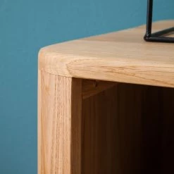 Studio Copenhagen Étagère Loca - Partiellement en chêne sauvage massif - Hauteur : 125 cm -Meubles de salle à manger Soldes Magasin wohnwand loca wildeiche teilmassiv 4920144