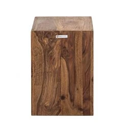 Wolf-Möbel Cube Yoga - Sheesham massif -Meubles de salle à manger Soldes Magasin wuerfel yoga sheesham massiv natur 447890
