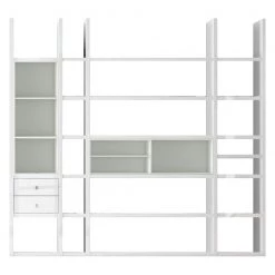 Loftscape Etagère XL Emporior IIl.A - Blanc brillant / Blanc - Sans éclairage
