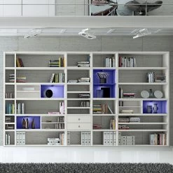 Loftscape Etagère XXL Emporior II - Blanc crème - Avec éclairage 7 Loftscape Etagère XXL Emporior II - Blanc crème - Avec éclairage -Meubles de salle à manger Soldes Magasin xxl regalwand emporior ii rgb led beleuchtung weiss 3396325