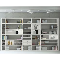 Loftscape Etagère XXL Emporior II - Blanc crème - Avec éclairage 8 Loftscape Etagère XXL Emporior II - Blanc crème - Avec éclairage -Meubles de salle à manger Soldes Magasin xxl regalwand emporior ii weiss 289491