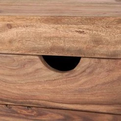 Wolf-Möbel Buffet Yoga II - Sheesham massif -Meubles de salle à manger Soldes Magasin yoga kommode sheesham holz geoelt 6 schubladen 1240615