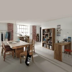 Wolf-Möbel Étagère de séparation Yoga VI - Sheesham massif -Meubles de salle à manger Soldes Magasin yoga raumteiler quer 1354336